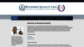 What Woodsidequality.com website looked like in 2020 (3 years ago)