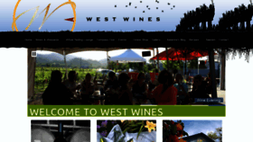 What Westwines.com website looked like in 2020 (3 years ago)