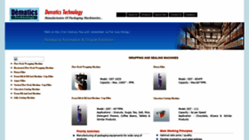 What Wrappingandsealingmachines.com website looked like in 2020 (3 years ago)