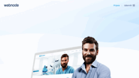 What Webnode.hr website looked like in 2020 (4 years ago)