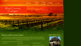 What West-country-cottages.org website looked like in 2020 (3 years ago)