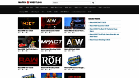 What Watchwrestling.in website looked like in 2020 (3 years ago)