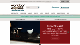 What Worktop-express.de website looked like in 2020 (3 years ago)