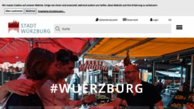 What Wuerzburg.de website looked like in 2020 (3 years ago)