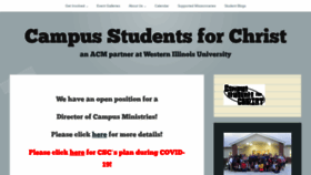 What Wiucsc.org website looked like in 2020 (3 years ago)