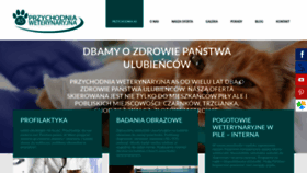 What Weterynarz.pila.pl website looked like in 2020 (3 years ago)