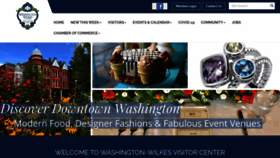 What Washingtonwilkes.org website looked like in 2020 (3 years ago)