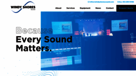 What Windyshoressound.com website looked like in 2020 (3 years ago)