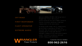 What Wranglerpower.com website looked like in 2020 (3 years ago)