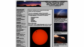 What Weather-photography.com website looked like in 2020 (3 years ago)