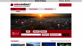 What Wohnverdient.de website looked like in 2020 (3 years ago)