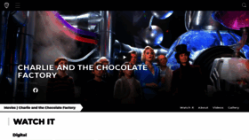 What Willywonka.com website looked like in 2020 (3 years ago)