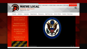 What Wayne-local.com website looked like in 2020 (3 years ago)