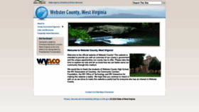 What Webstercounty.wv.gov website looked like in 2020 (3 years ago)