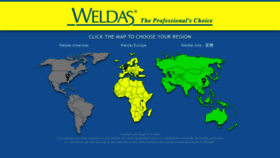 What Weldas.com website looked like in 2020 (3 years ago)