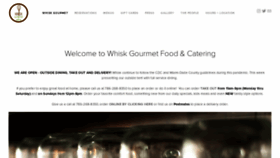 What Whiskgourmet.com website looked like in 2020 (3 years ago)