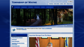 What Waynetownship.com website looked like in 2020 (3 years ago)