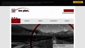 What We-plan.com website looked like in 2020 (3 years ago)