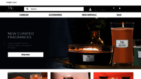 What Woodwick.yankeecandle.com website looked like in 2020 (3 years ago)