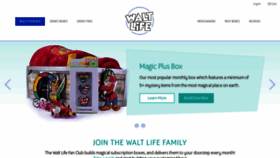 What Waltlife.com website looked like in 2020 (3 years ago)