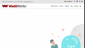 What Wadilworks.com website looked like in 2020 (3 years ago)