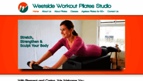 What Westsideworkout.com website looked like in 2020 (3 years ago)