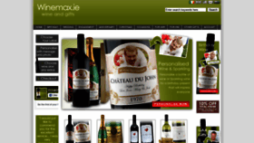 What Winemax.ie website looked like in 2020 (3 years ago)