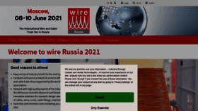 What Wire-russia.com website looked like in 2020 (3 years ago)