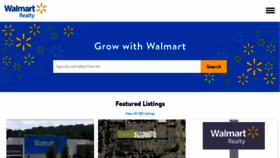 What Walmartrealty.com website looked like in 2020 (3 years ago)
