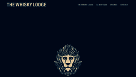 What Whiskylodge.com website looked like in 2020 (3 years ago)