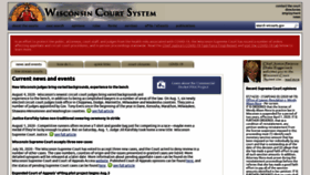 What Wicourts.gov website looked like in 2020 (3 years ago)