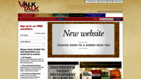 What Walkthetalk.com website looked like in 2020 (3 years ago)