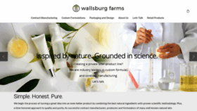 What Wallsburgfarms.com website looked like in 2020 (3 years ago)