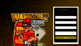 What Wannabet.com website looked like in 2020 (3 years ago)