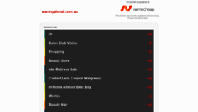 What Warringahmall.com.au website looked like in 2020 (3 years ago)
