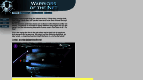 What Warriorsofthe.net website looked like in 2020 (3 years ago)