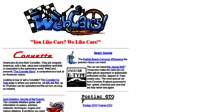 What Web-cars.com website looked like in 2020 (3 years ago)