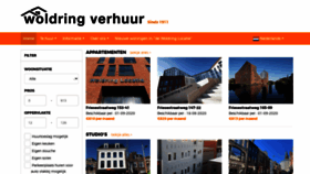 What Woldringverhuur.nl website looked like in 2020 (3 years ago)