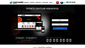 What Webdizayn.az website looked like in 2020 (3 years ago)