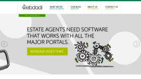 What Webdadi.biz website looked like in 2020 (3 years ago)