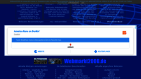 What Webmarkt2000.de website looked like in 2020 (3 years ago)