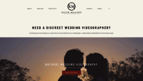 What Weddingvideo.ie website looked like in 2020 (3 years ago)