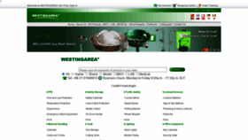 What Westingarea.com website looked like in 2020 (3 years ago)
