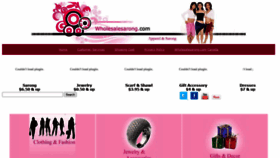 What Wholesalesarong.com website looked like in 2020 (3 years ago)