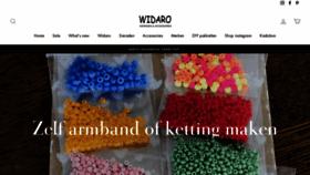 What Widaro.nl website looked like in 2020 (3 years ago)