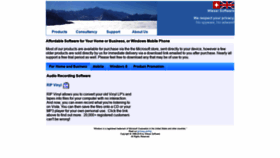 What Wieser-software.com website looked like in 2020 (3 years ago)