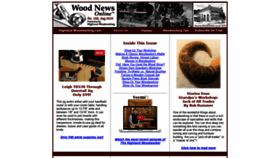 What Woodnewsonline.com website looked like in 2020 (3 years ago)
