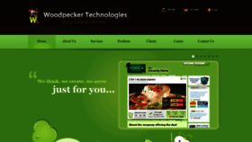 What Woodpeckertechnologies.com website looked like in 2020 (3 years ago)