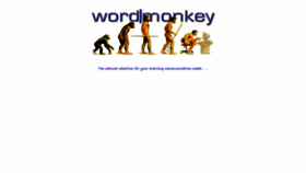 What Wordmonkey.com website looked like in 2020 (3 years ago)