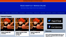 What Ww4.readhaikyuu.com website looked like in 2020 (3 years ago)